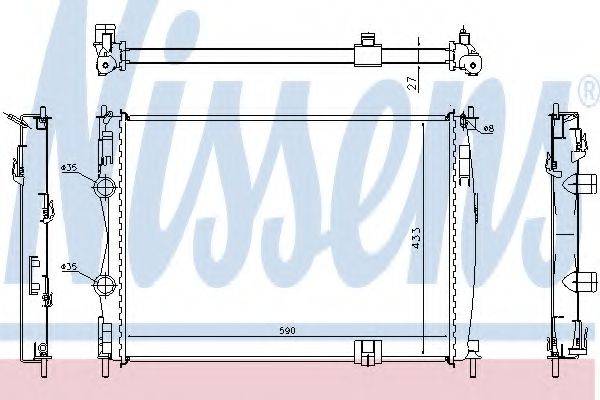 Радіатор, охолодження двигуна