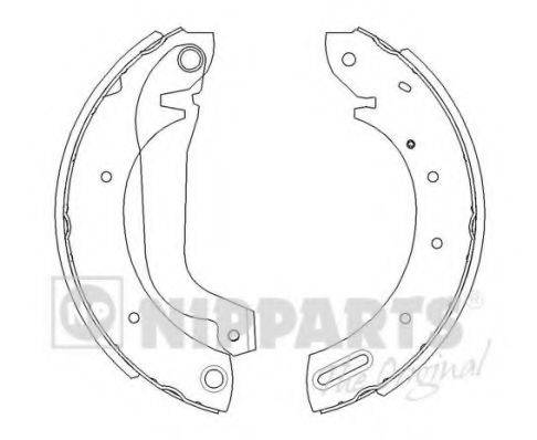 Комплект гальмівних колодок