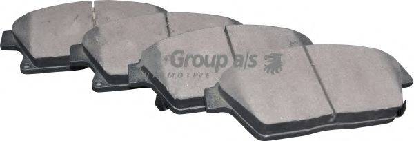 Комплект гальмівних колодок, дискове гальмо