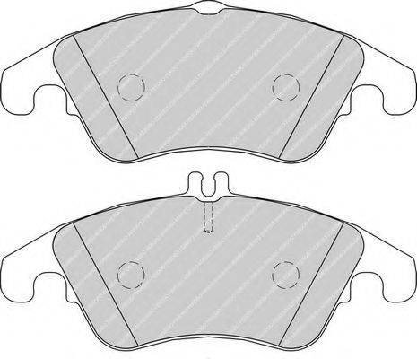 Комплект гальмівних колодок, дискове гальмо