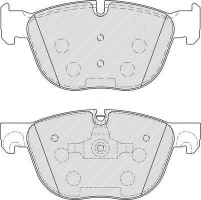 Комплект гальмівних колодок, дискове гальмо