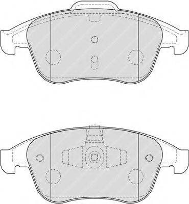 Комплект гальмівних колодок, дискове гальмо