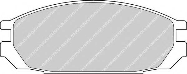 Комплект гальмівних колодок, дискове гальмо